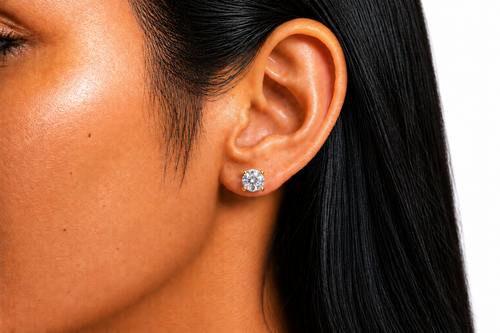 Lumière Stud Gold Earring
