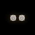 Lumière Stud Gold Earring