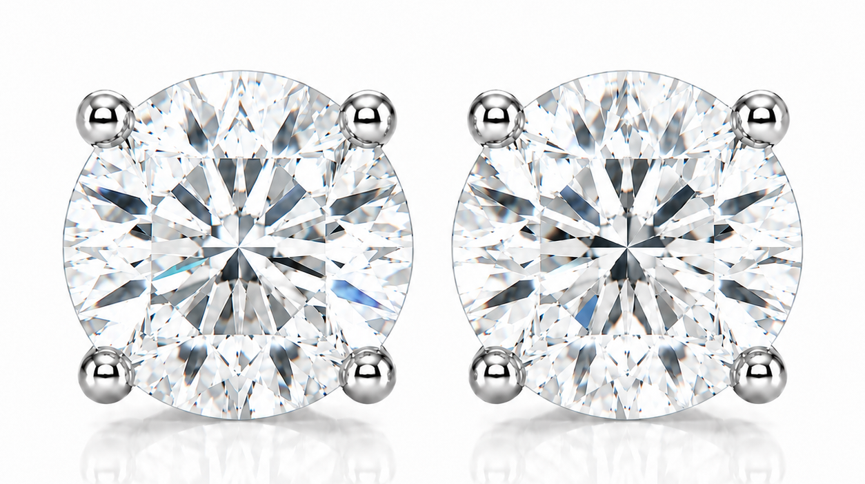 Lumière Lab Diamond Stud Earrings